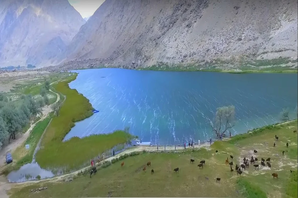 blind lake shigar valley skardu, tourist attractions in shigar valley