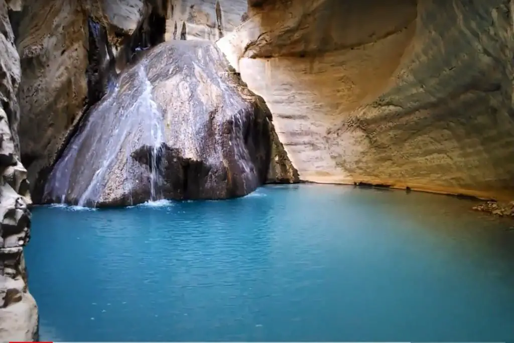 charo machi lake waterfall balochistan