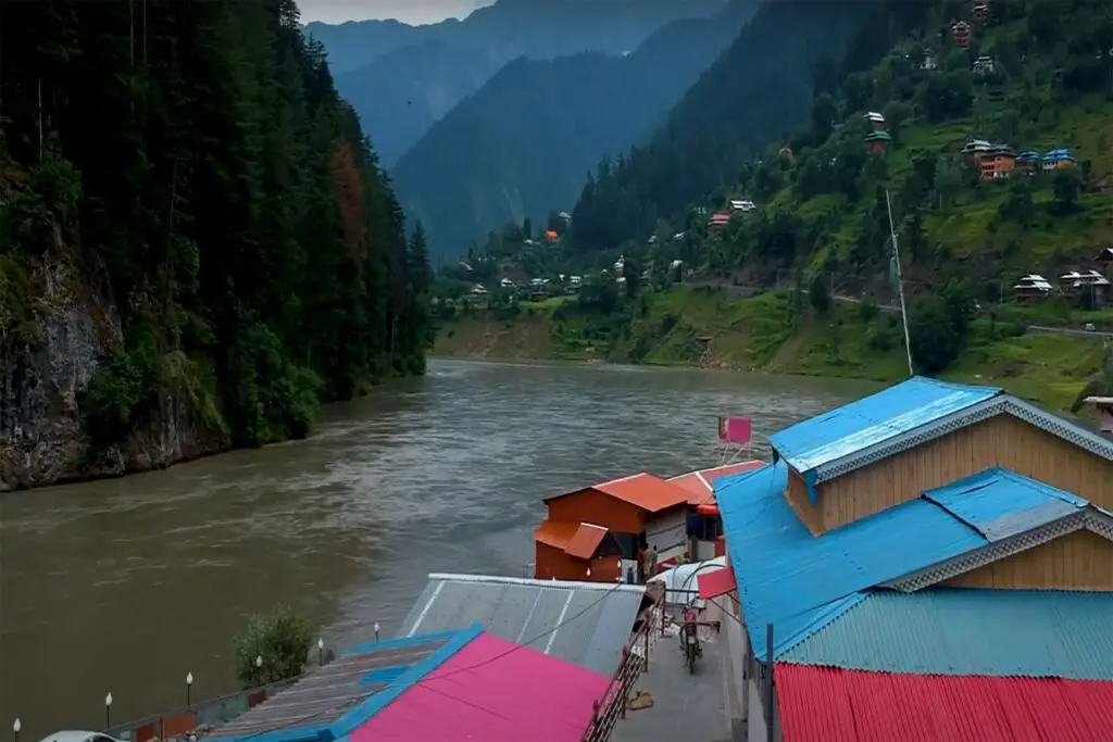 Kutton Jagran Valley waterfall Kashmir
