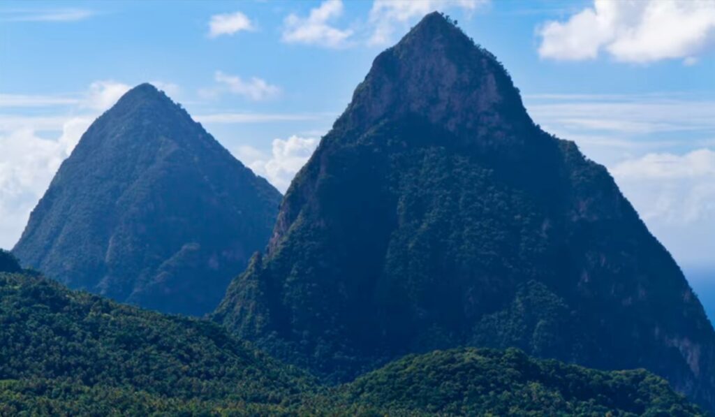 pitons St lucia