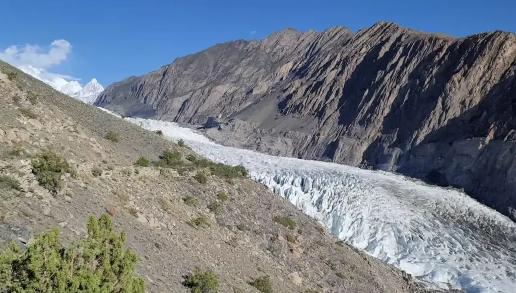 Passu Glacier, bualtar glacier